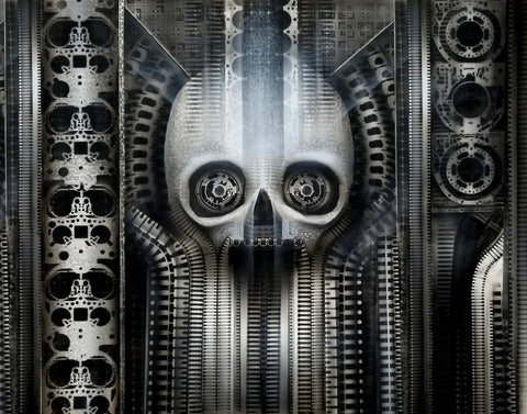 Biomechanical 2 painting