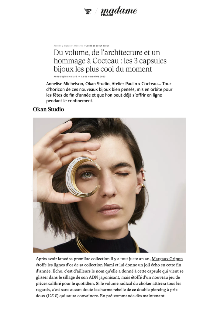 The 3 coolest jewelry capsules of the moment - Madame Figaro.fr