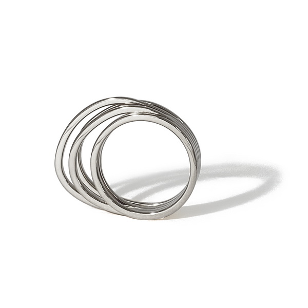 Shop Now - ITO 5 Ring Ring - Sterling Silver