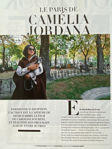 Camélia Jordana dans Madame Figaro