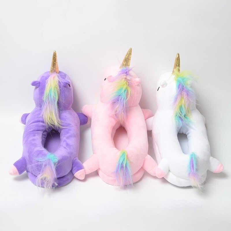 kids unicorn slippers