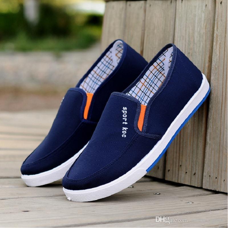 cloth mens shoes