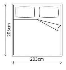 California king size mattress dimensions