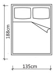 double size mattress dimensions