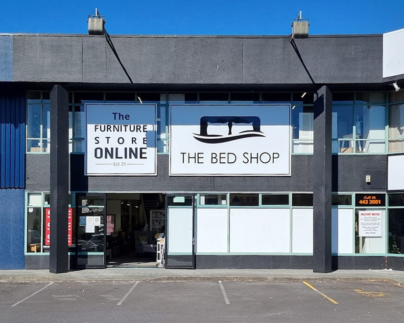 the furniture store wairau shop front