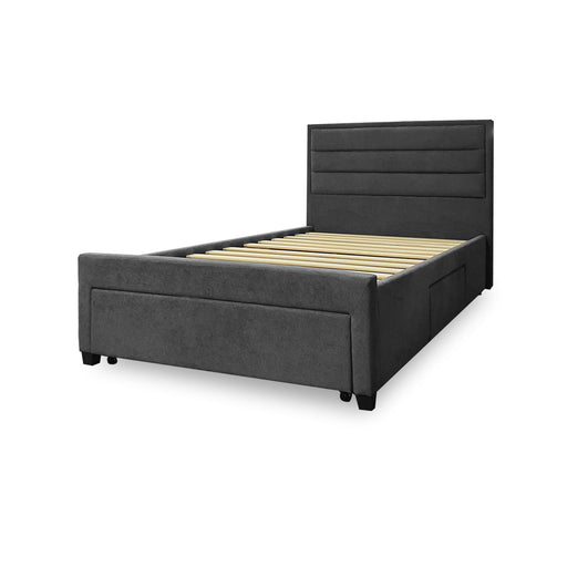 king single bed frame with storage