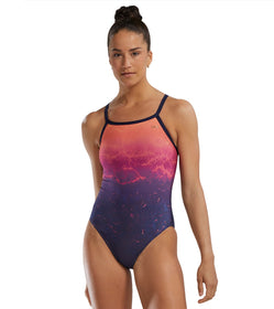  TYR womens Swimsuit Tyreco Maxfit, Navy, 42 US : Athletic One  Piece Swimsuits : Clothing, Shoes & Jewelry