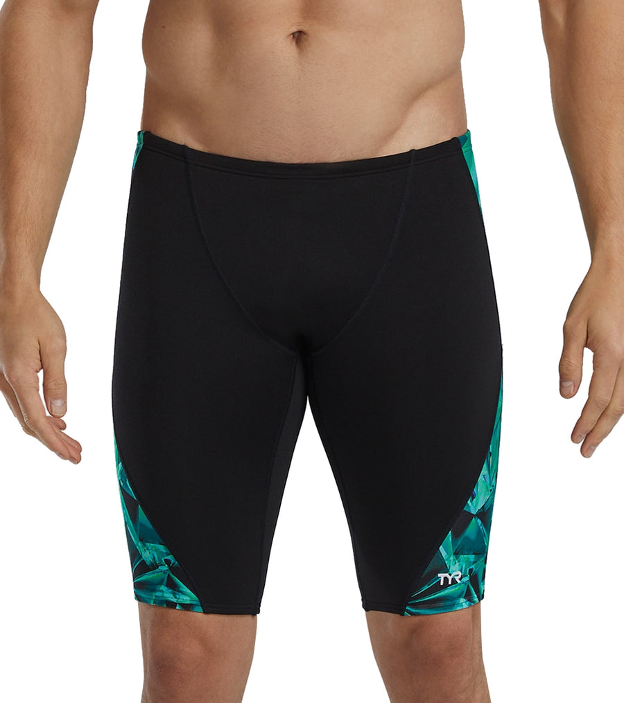 TYR Men's Hexa Curve Splice Jammer Swimsuit at SwimOutlet.com