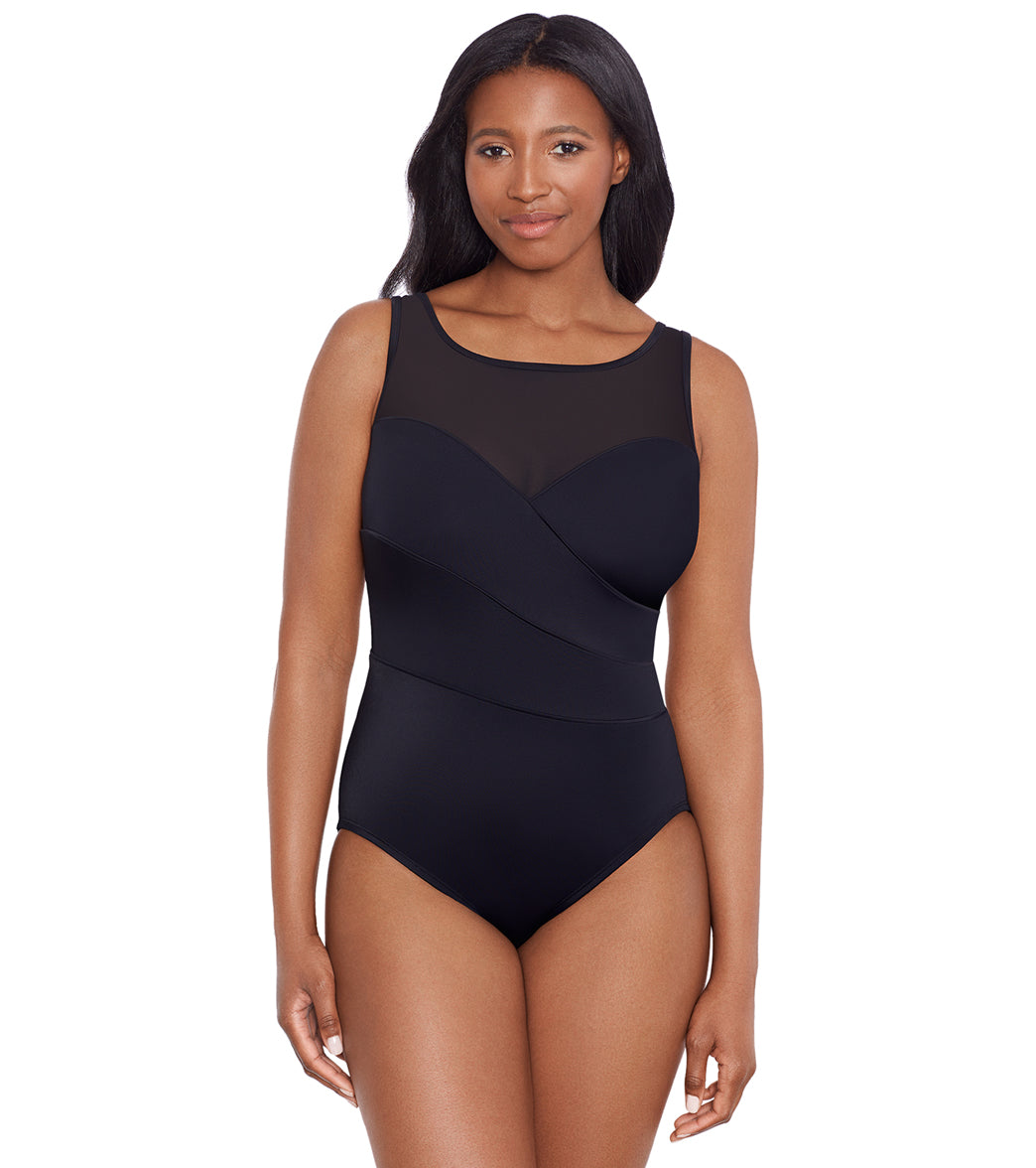 NEW Women's Tankini LaSculpte Swimwear Shaping Adjustable Plus Size