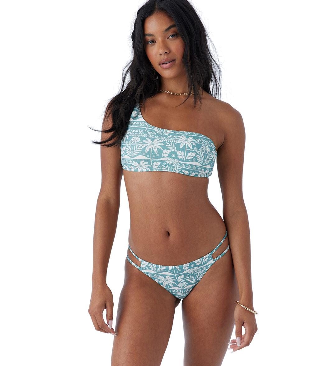 O'NEILL WOMEN'S MARGUERITE STRAPPY HIPSTER BIKINI BOTTOM - Maui