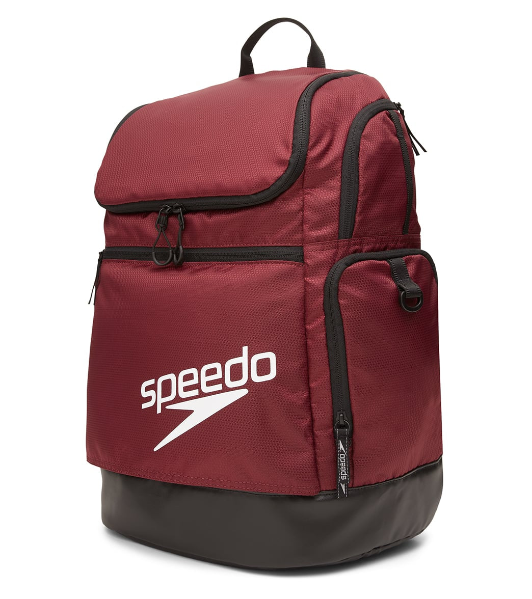 Speedo Teamster 2.0 35L Backpack - Maroon - Swimoutlet.com