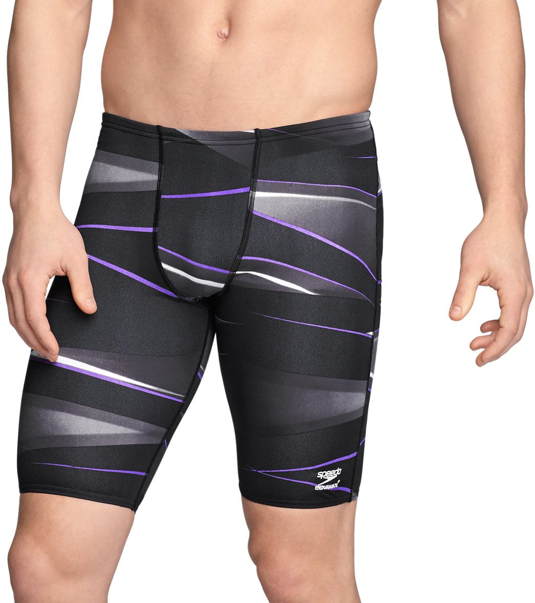 Speedo Men's Infinite Pulse Jammer Swimsuit - Purple 24 - Swimoutlet.com