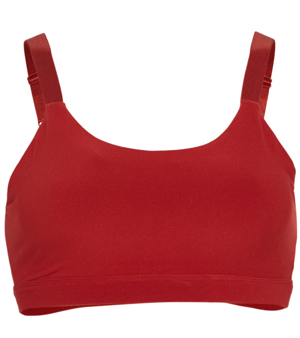 Mpg Women's Advance Sports Bra - Currant Medium Size Medium Cotton/Polyester - Swimoutlet.com