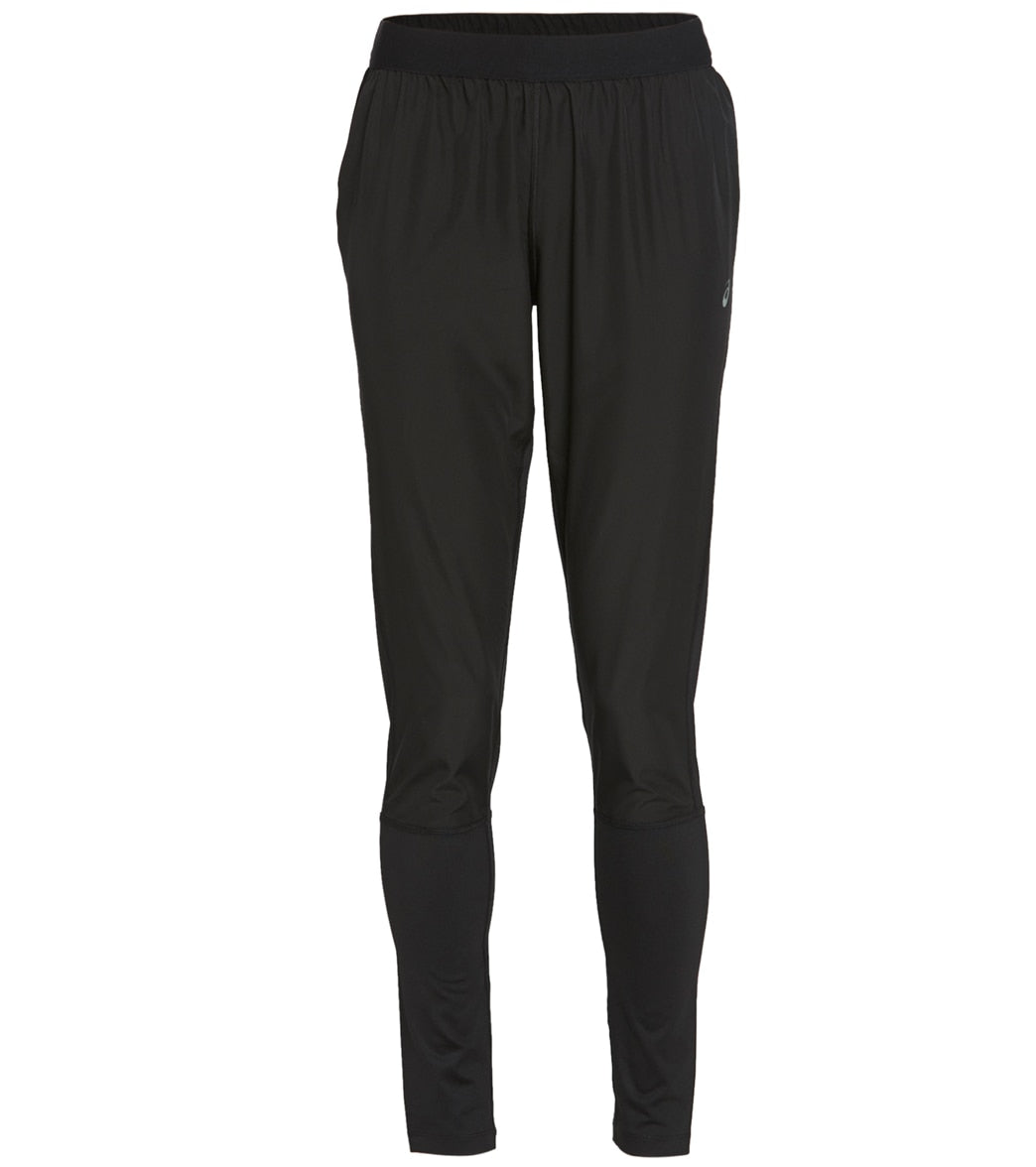 Asics Women's Race Pants - Performance Black Small Size Small Polyester - Swimoutlet.com