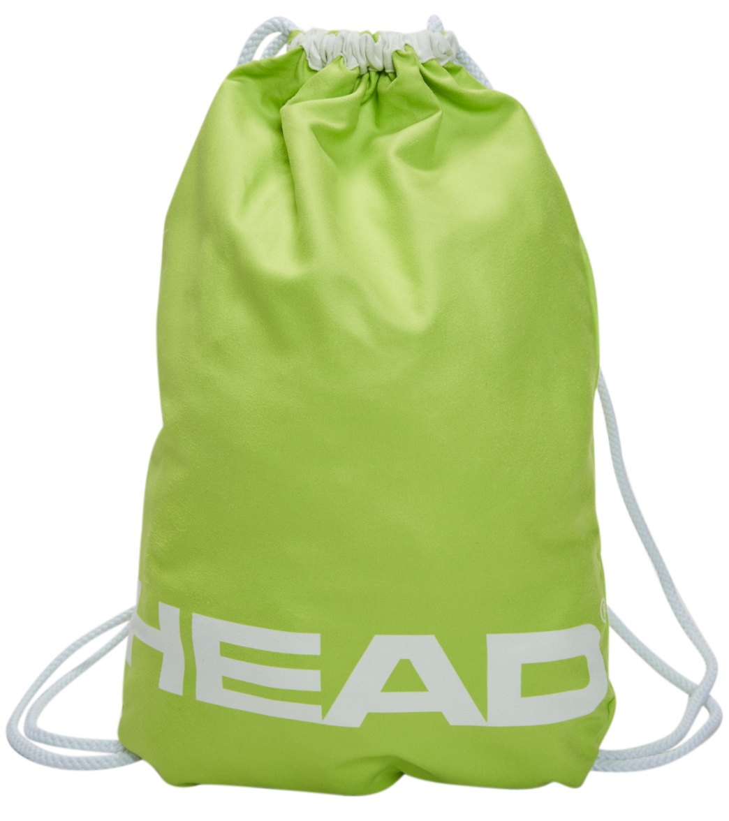 Head Adventure Backpack Towel - Lime Microfiber - Swimoutlet.com