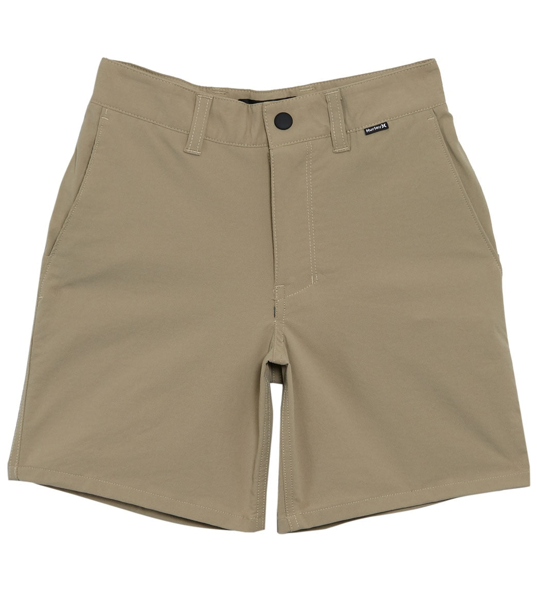 Hurley Boys' Dri-Fit Chino 2.0 Short Big Kid - Khaki 23 - Swimoutlet.com