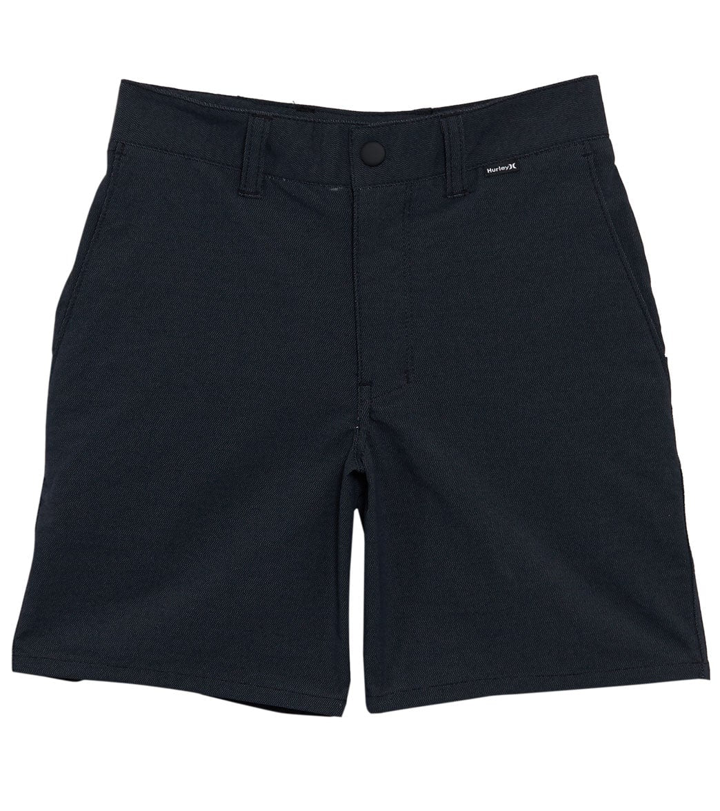 Hurley Boys' Dri-Fit Chino 2.0 Short Big Kid - Black 23 - Swimoutlet.com