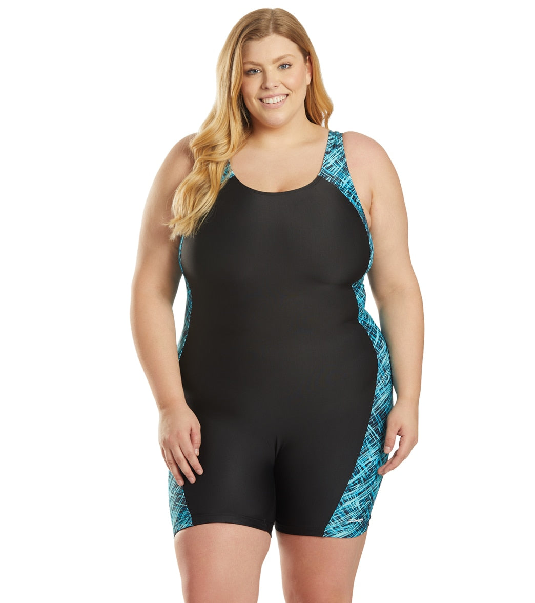 Waterpro Womens Matrix Splice Unitard At