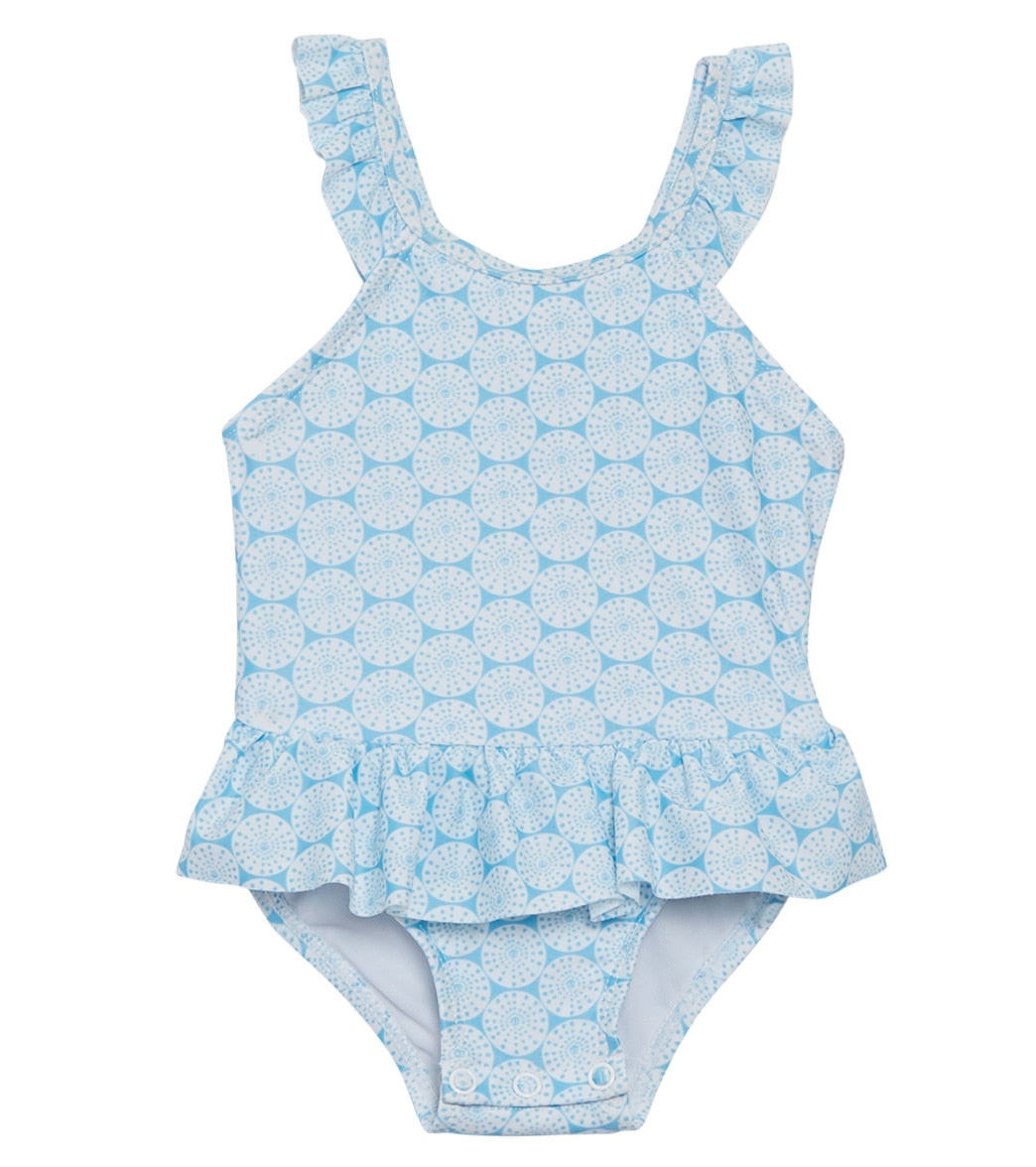 Snapper Rock Girls' Oceania Sustainable One Piece Swimsuit Baby - 18-24 Months - Swimoutlet.com