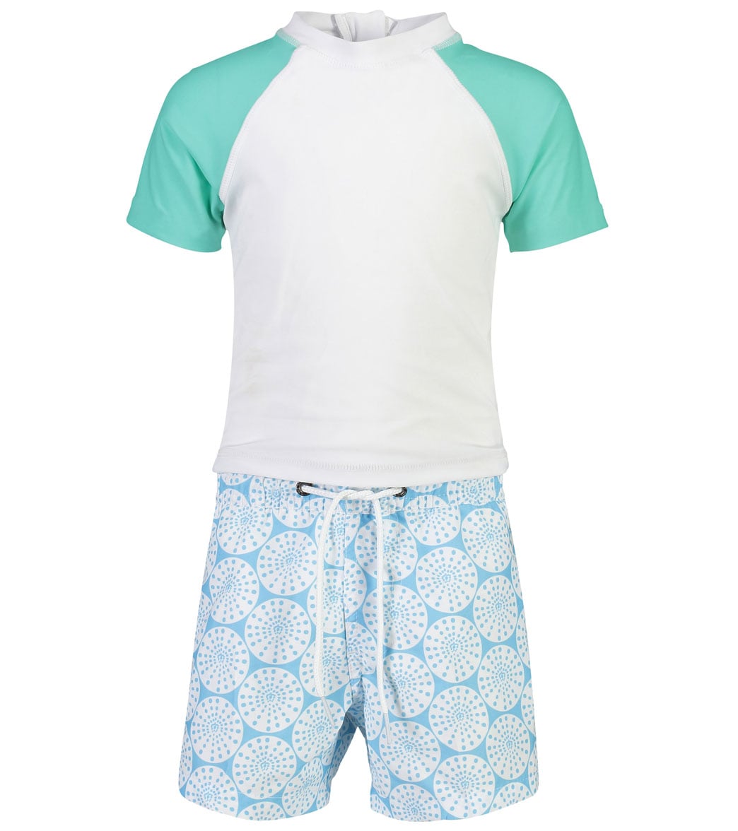 Snapper Rock Boys' Oceania Sustainable Two Piece Set (Baby) Oceania at ...