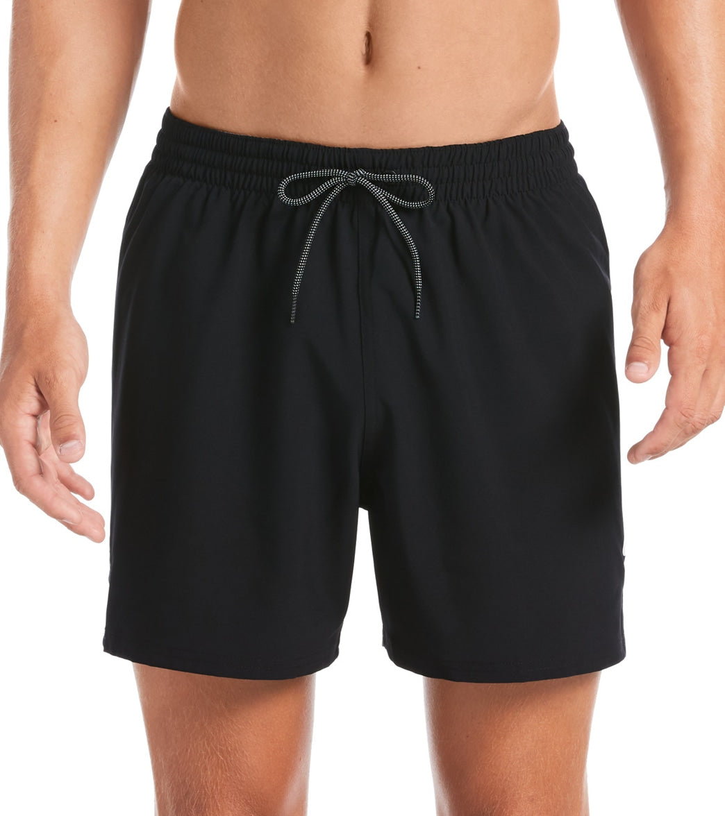 Nike Men's 16 Essential Vital Volley Short - Black Small Polyester - Swimoutlet.com