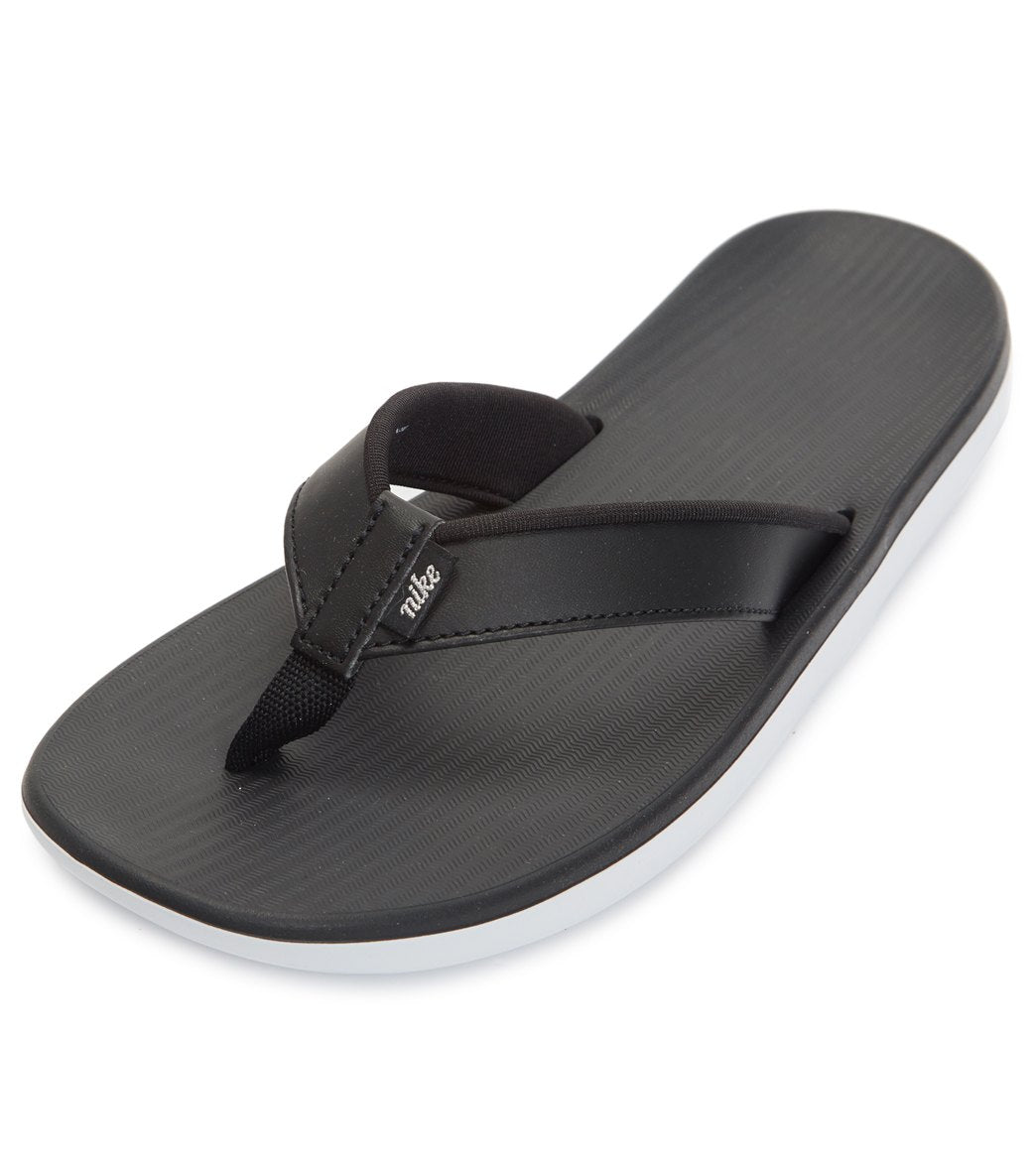 Nike Women's Bella Kai Flip Flop Sandals - Chameleon Black 12 - Swimoutlet.com