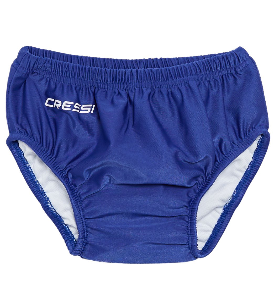 Cressi Reusable Swim Diaper Baby - Blue X-Small 3-6 Months - Swimoutlet.com