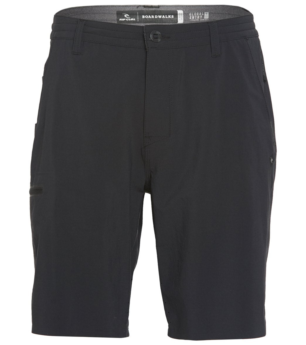 Rip Curl Mirage Global Entry Walkshorts - Black 30 - Swimoutlet.com