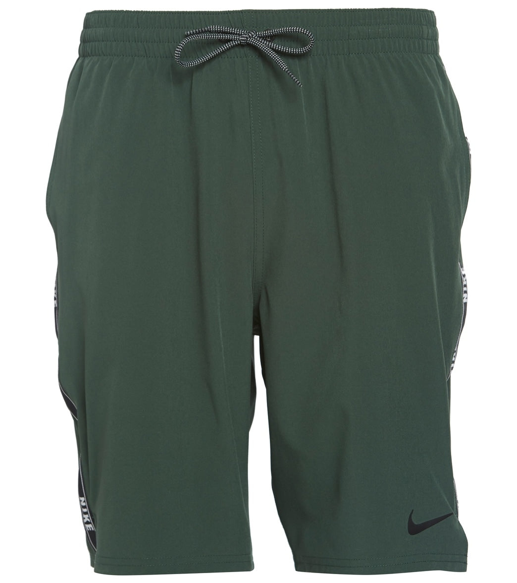 Nike Men's 20 Logo Tape Racer Volley Short - Galactic Jade Small Polyester - Swimoutlet.com