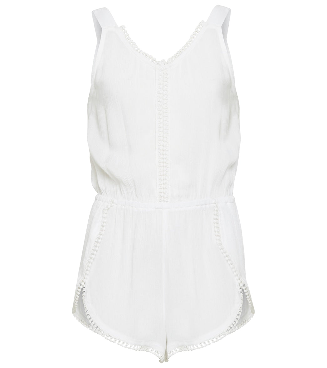 O'neill Girls' Emmy Romper - White Xx-Small 4 - Swimoutlet.com