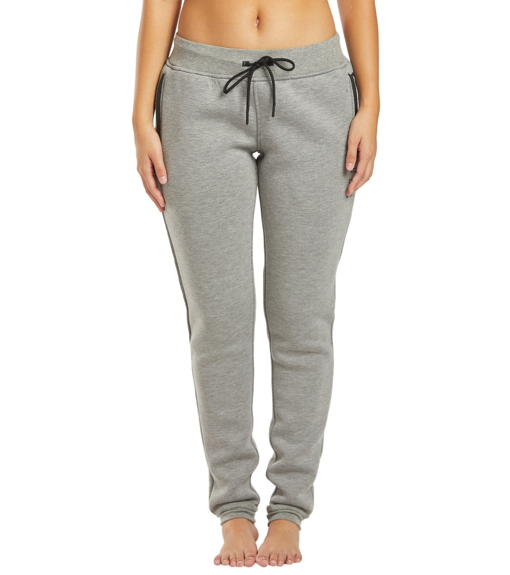 Speedo Womens Female Jogger Pant black Heather Small *** Want to know more,  click on the image.