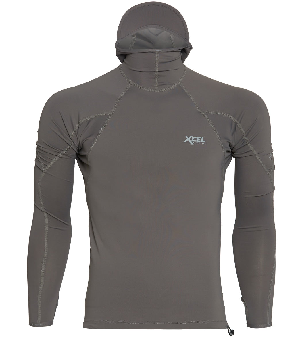 O'Neill Men's Skins O'Zone Long Sleeve Hooded Rashguard at