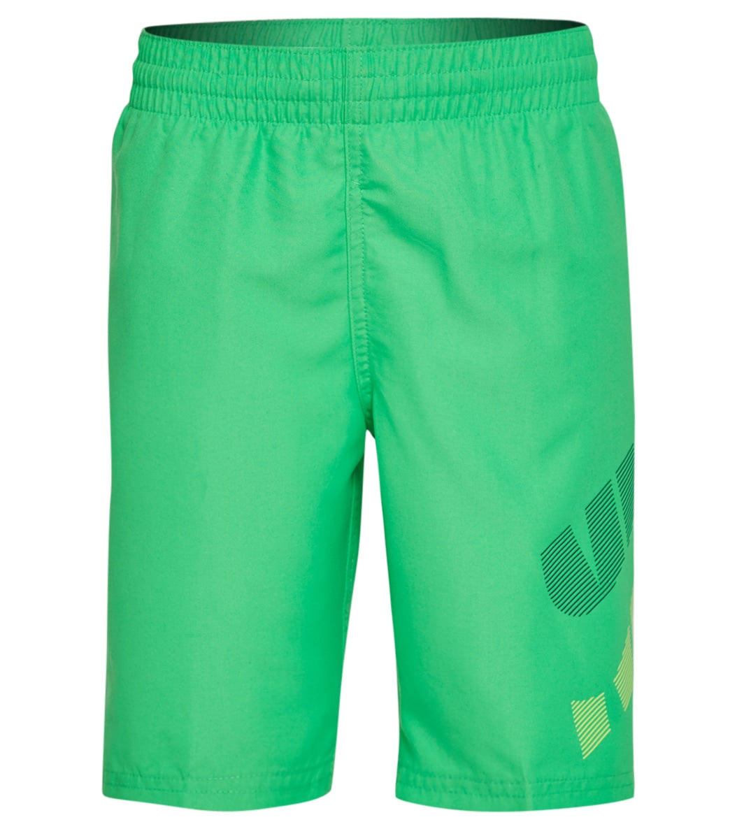 Nike Boys' Tilt Breaker 8 Volley Short Big Kid - Green Spark Medium - Swimoutlet.com