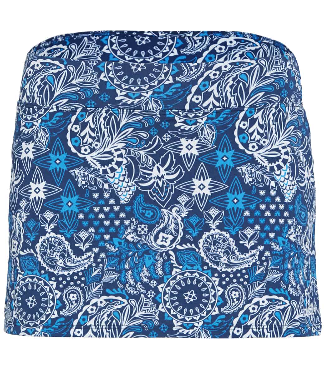 Dolfin Women's Aquashape Santorini A-Line Swim Skirt - Medium Size Medium Polyester - Swimoutlet.com