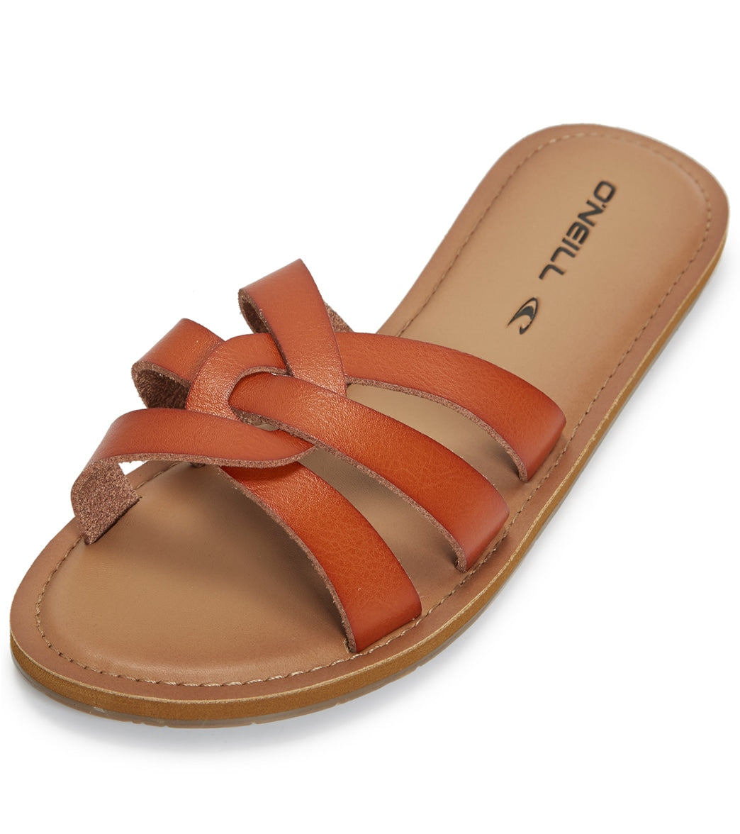 O'Neill dawson slides sandals - cognac 6 - swimoutlet.com