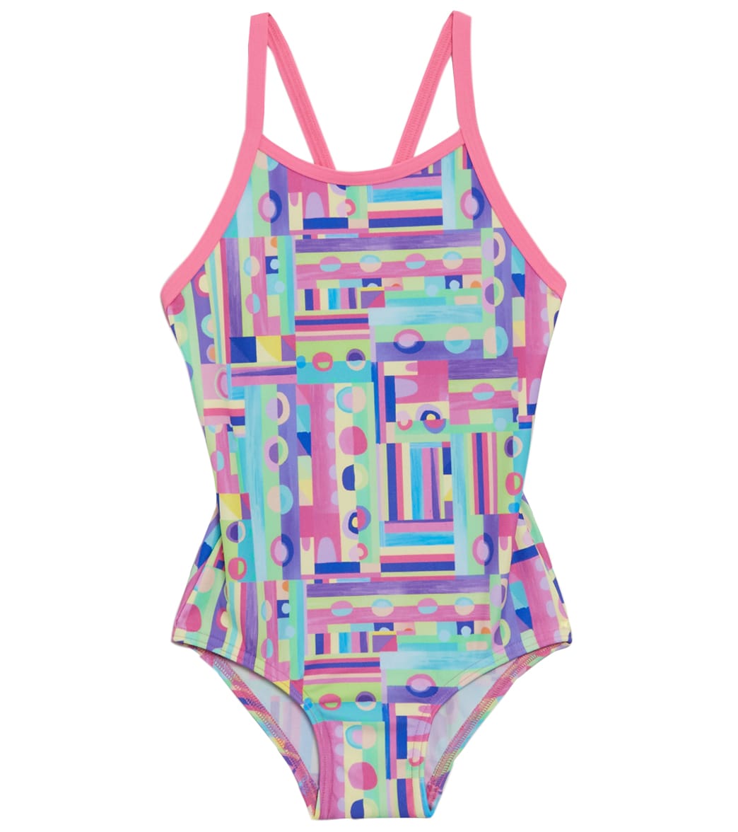 Funkita Toddler Girls' Jiggy Saw One Piece Swimsuit - Multi 2T Polyester - Swimoutlet.com
