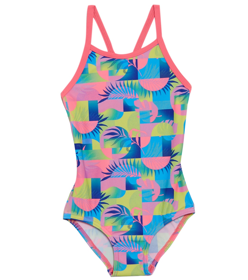 Funkita Toddler Girls' Sunkissed One Piece Swimsuit - Pink/Multi 2T Polyester - Swimoutlet.com