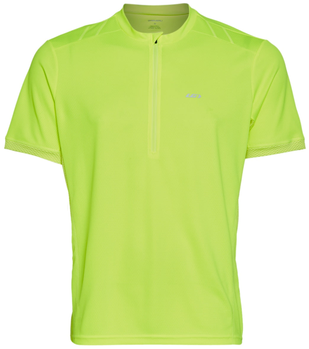 Louis Garneau Men's Connection 2 Cycling Jersey - Bright Yellow Small Size Small - Swimoutlet.com