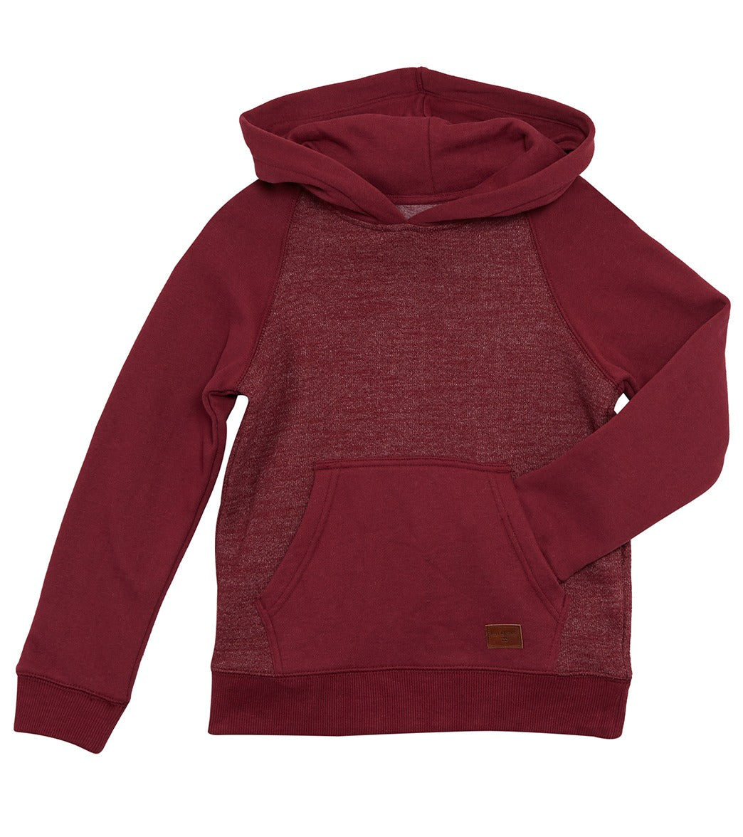 Billabong Boys' Balance Pullover Hoody - Oxblood 3T Cotton/Polyester - Swimoutlet.com