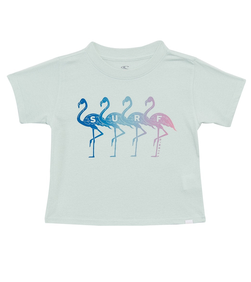 O'neill Girls' Surf Days Tee Shirt - Spray X-Small 5/6 Cotton - Swimoutlet.com