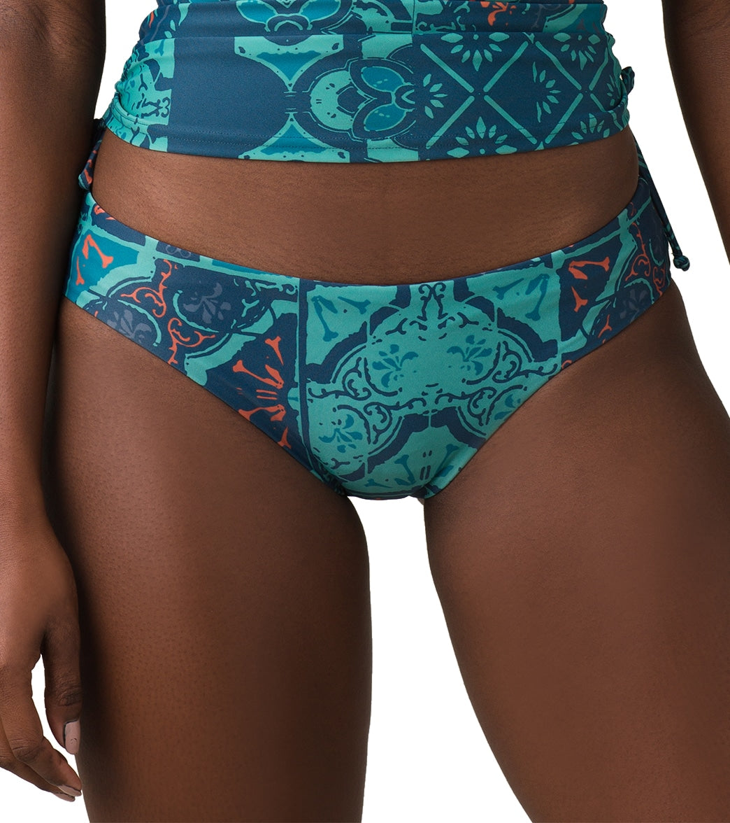 Prana Lisbon Breya Bikini Bottom - Lagos Xl Cotton/Polyester - Swimoutlet.com