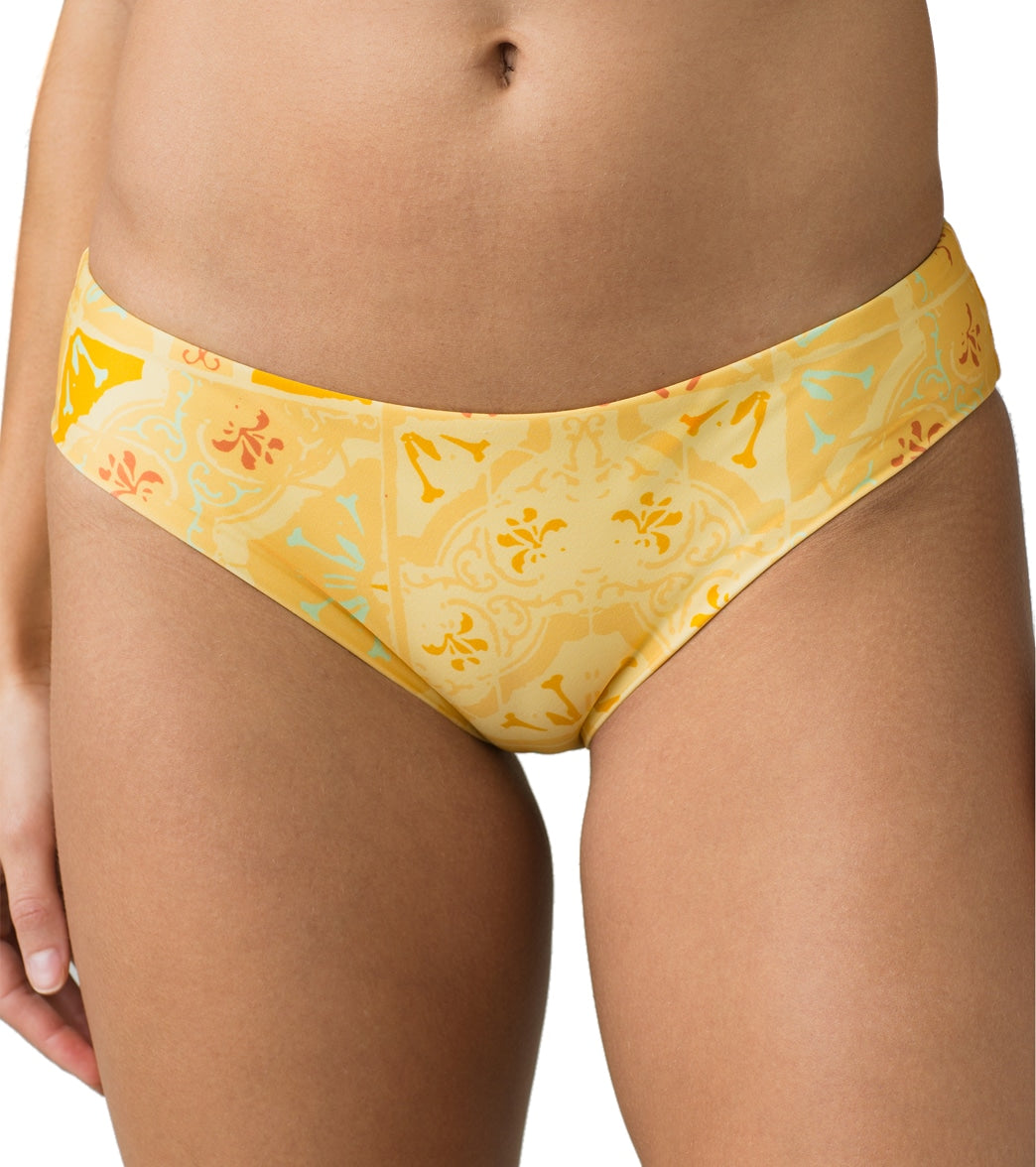 Prana Lisbon Breya Bikini Bottom - Amber Medium Cotton/Polyester - Swimoutlet.com