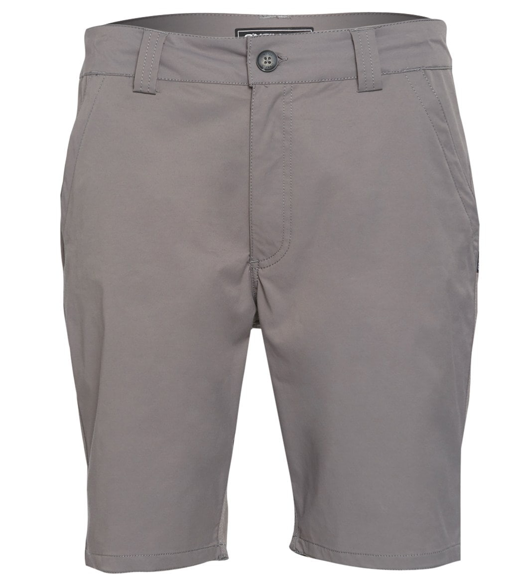 O'neill Men's Mission Hybrid Short - Grey 29 Cotton - Swimoutlet.com