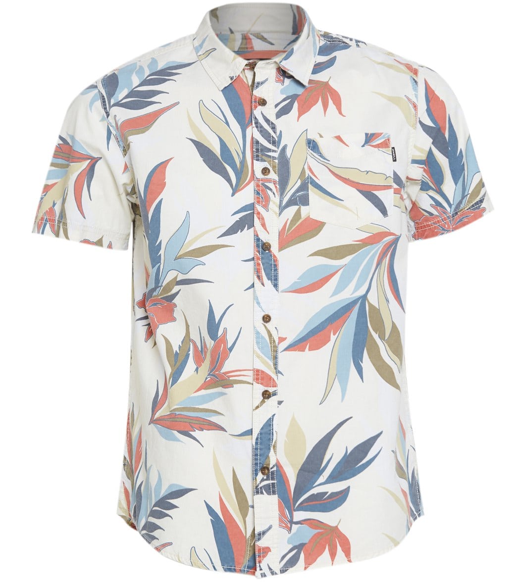 O'neill Men's Rania Shirt - Bone Small Cotton - Swimoutlet.com