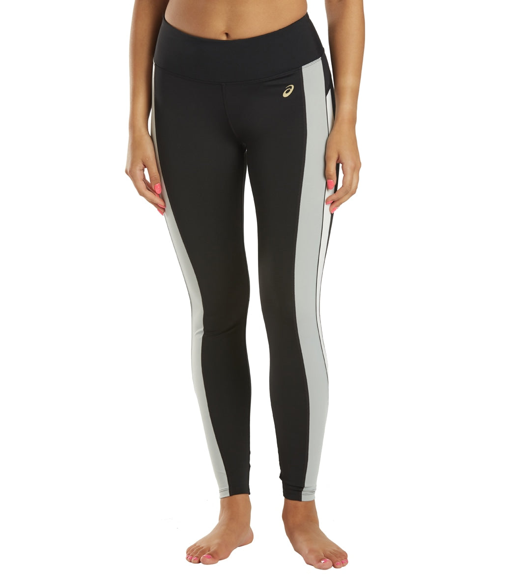 Asics Women's Tokyo Train 7/8 Tight - Performance Black/Piedmont Grey Medium Size Medium - Swimoutlet.com