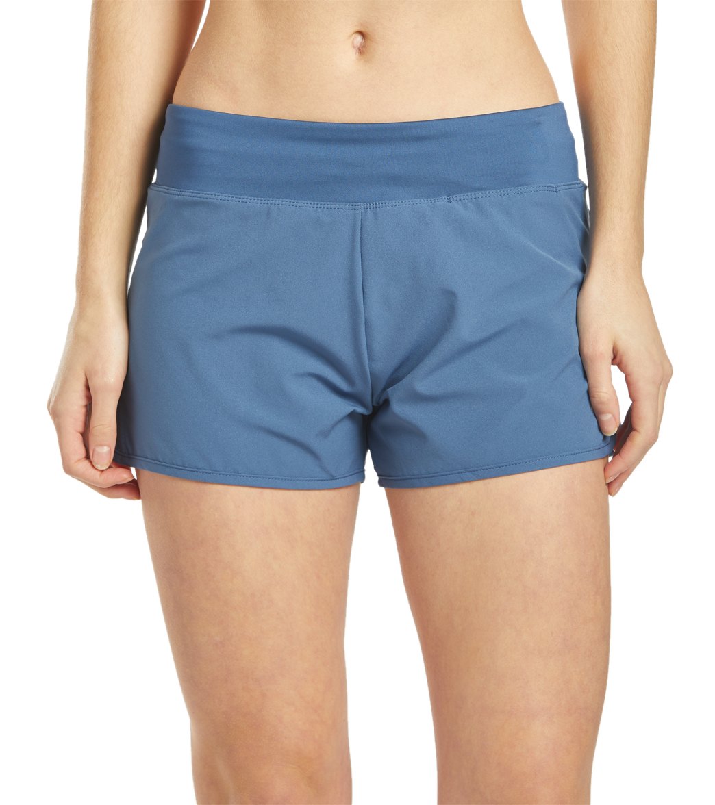 Asics Women's 3 Run Short - Grand Shark/Grand Shark Xl Size Xl - Swimoutlet.com