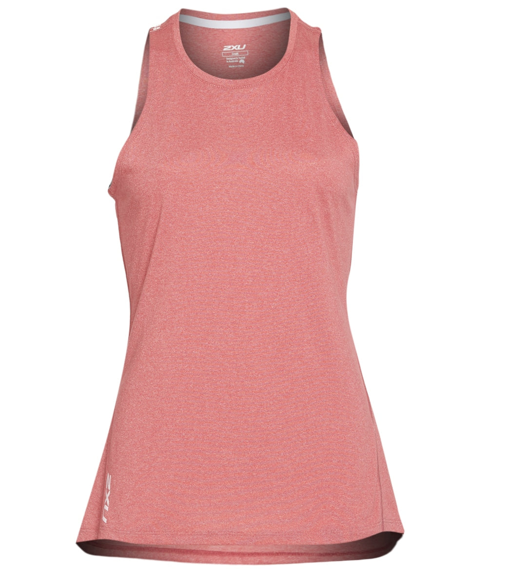 2XU women's training tank top - berry crush/zephyr medium - swimoutlet.com