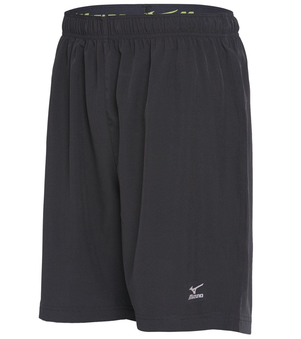 Mizuno Men's Euro Cut Volleyball Short - Black Xxl Polyester/Spandex - Swimoutlet.com