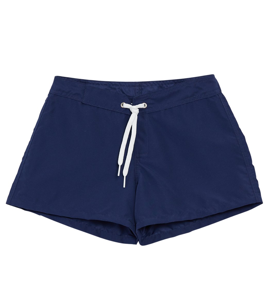 Girls 6-16 Basic Solid Board Shorts