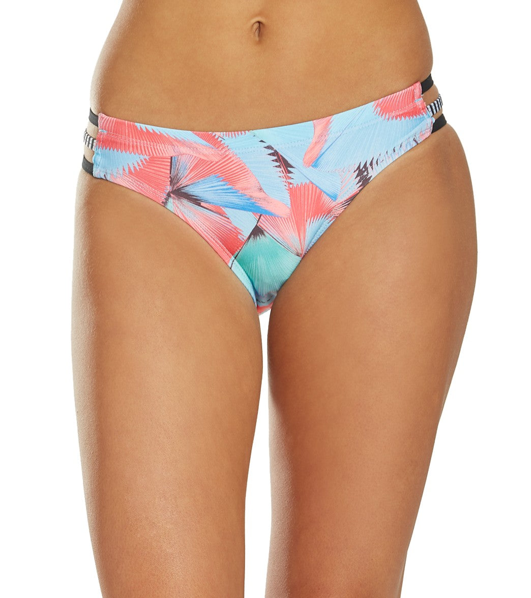 Dolfin Uglies Women's Revibe Fancy Strappy Two Piece Bikini Bottom - Xs Size X-Small Polyester/Spandex - Swimoutlet.com